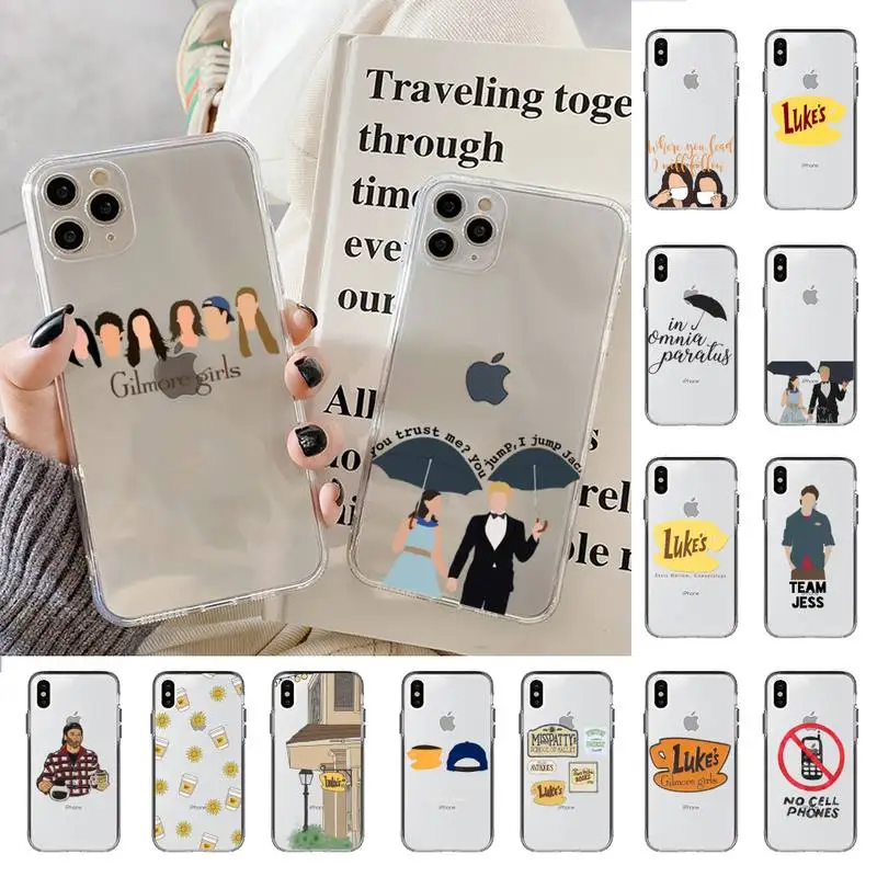 

MaiYaCa Gilmore Girls Phone Case for iPhone 11 12 13 mini pro XS MAX 8 7 6 6S Plus X 5S SE 2020 XR cover