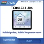 DWIN 4,1 дюймовый ЖК-дисплей термостат UART серийный 720*720 умный дом настенный HMI IOT сенсорная панель