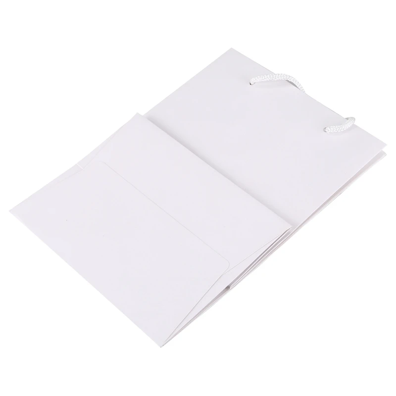 Горячий подарок бумажный пакет с ручкой для дня рождения белый 18*14*25 см|Подарочные сумки и упаковка| |