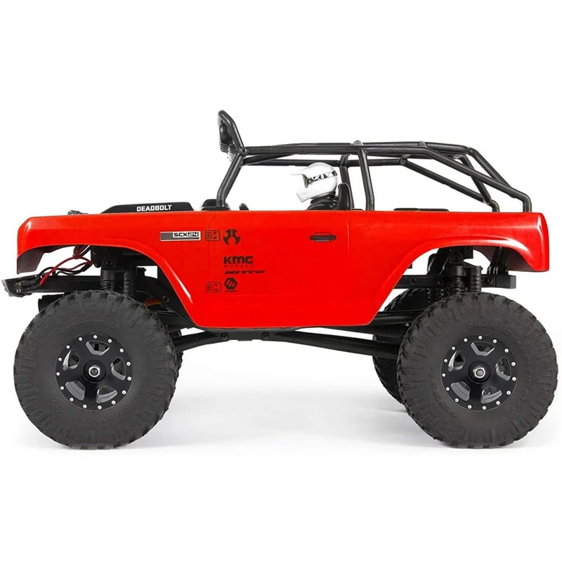 

for Axial SCX24 90081 1/24 RC Crawler Car 4PCS 1.0 Metal Beadlock Wheel Rim Wheel Hub Upgrade Parts Accessories