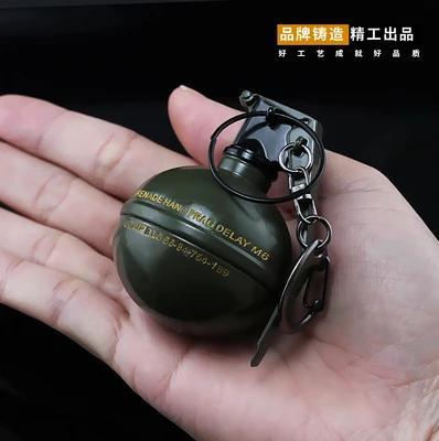 5cm grenades Джедай курица игра метание оружие слеза газ бомба высокой взрывной мусора граната дымовая шашка Модель Подвеска ручной работы - Цвет: 5cm grenades