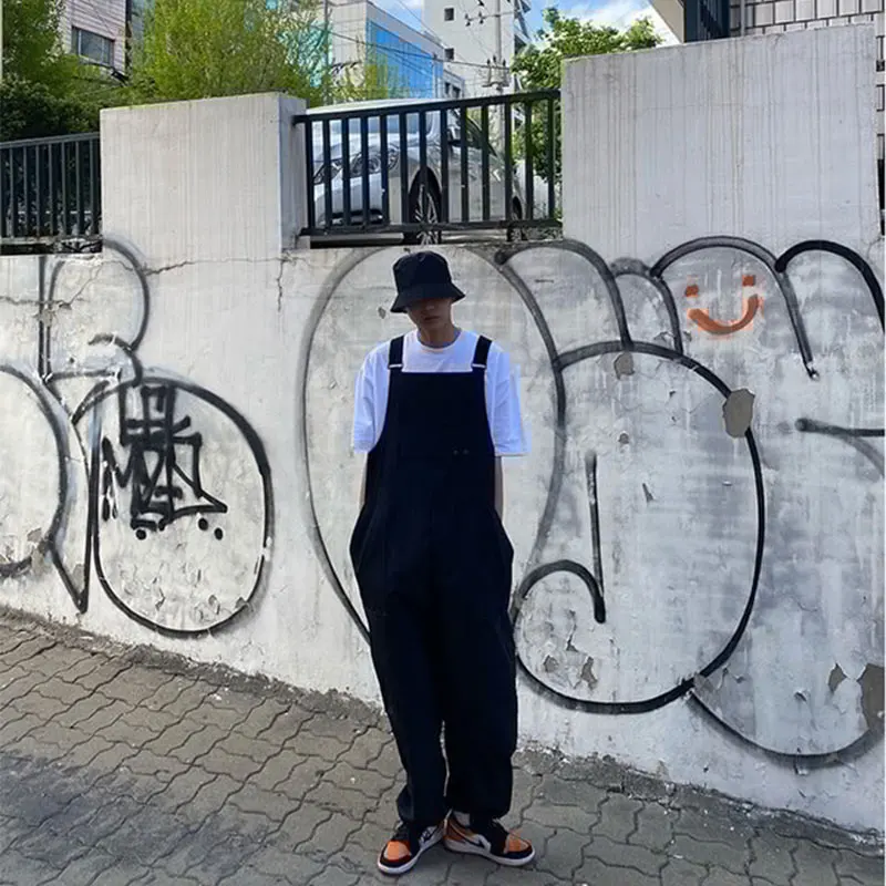 2020 мужской комбинезон уличная одежда джоггеры однотонные строгие прямые брюки