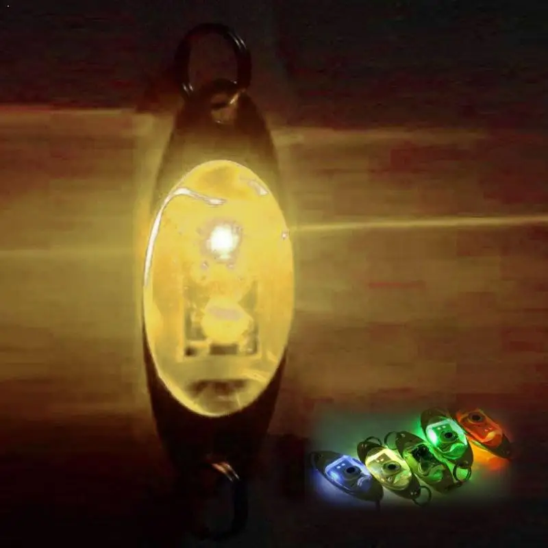 

LED underwater fish lure underwater luminous bait fish gear catcher fishing outdoor B6E4