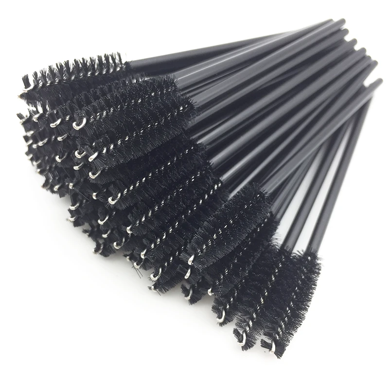 

New 50Pcs Make up Brushes Eye lashes Disposable Mascara Wands Applicator Eye lashes Cosmetic Brush Maquiagem For Makeups Tools