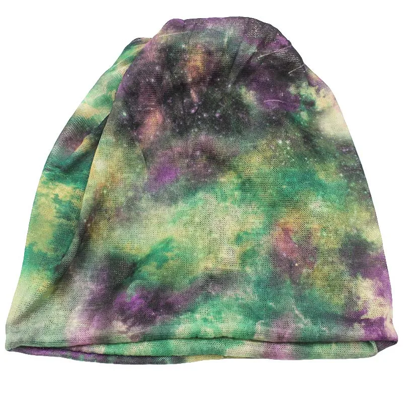 ALTOBEFUN Thin Galaxy Design Skullies And Beanies Brand Autumn Winter Dual-use Hats For Ladies Women Scarf Face Mask BHT012 | Аксессуары