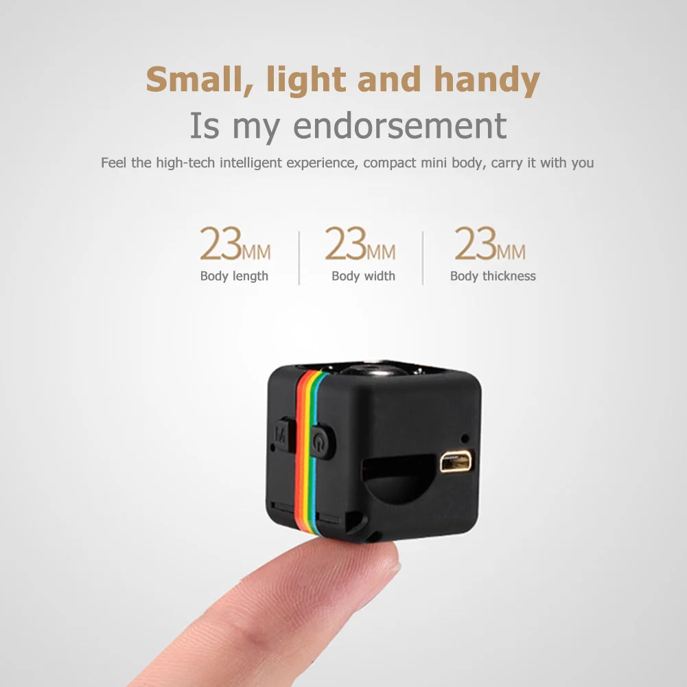 SQ11 Mini Camera HD 1080P Night Vision Motion Detection DVR Micro Sport DV Video Surveillance Ultra Small Camcorder | Электроника