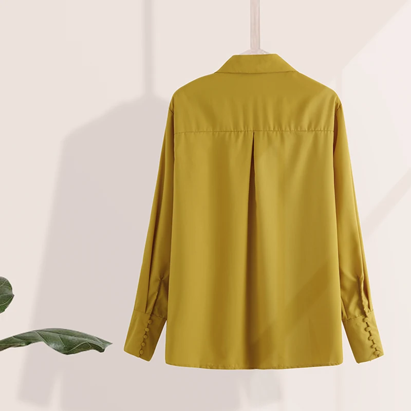 

ZANZEA 2021 Women's Stylish Lapel Blusas Button Blouse Fashion Spring Button Shirts Long Sleeve Blusas Plus Size Tunic Tops 5XL