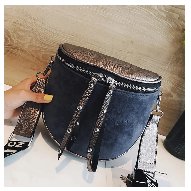 Женская сумка через плечо модная женская в стиле ретро матовая Осень-зима 2020 |