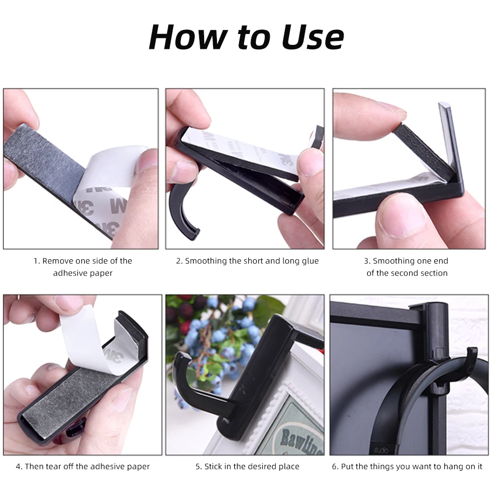 headphone holder earphone hook headset hanger for desk pc display monitor gaming earphone stand bracket head mounted accessories free global shipping