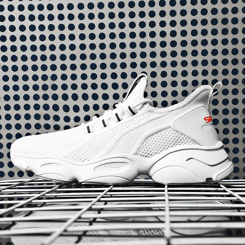 

Мужская мягкая, дышащая и удобная спортивная обувь, мужские уличные Нескользящие износостойкие кроссовки для бега