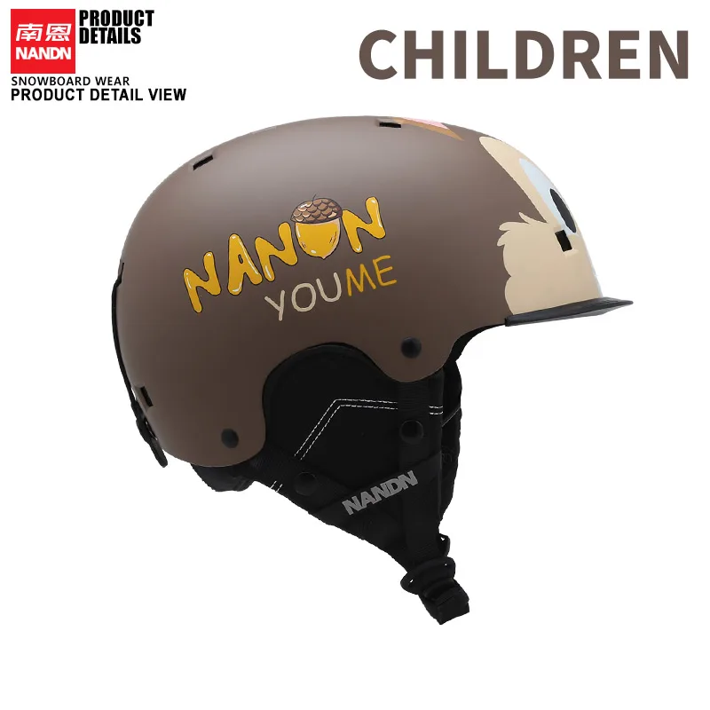 NANDN лыжный шлем Детский теплый воздух Катание на роликах