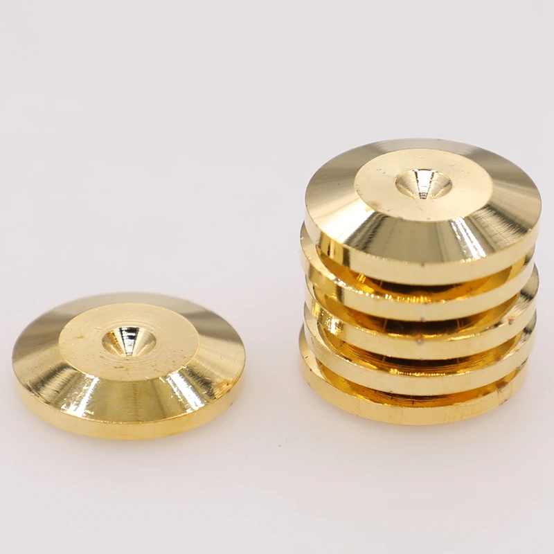 8 шт. усилитель дома Динамик коврик настольный кронштейн Медь основа подвеска