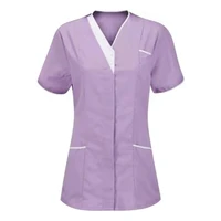new uniforms style women scrub nursing uniforms doctor nurse workwear cotton hotel sanitation skin friendly and comfortable