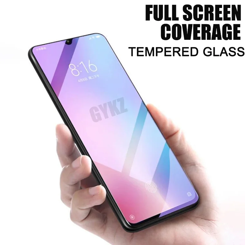 2 шт./лот, полноэкранное закаленное стекло для Xiaomi mi 9 8, анти-Blu-ray, Защитное стекло для Xiaomi mi 9 mi 9SE, стеклянная пленка