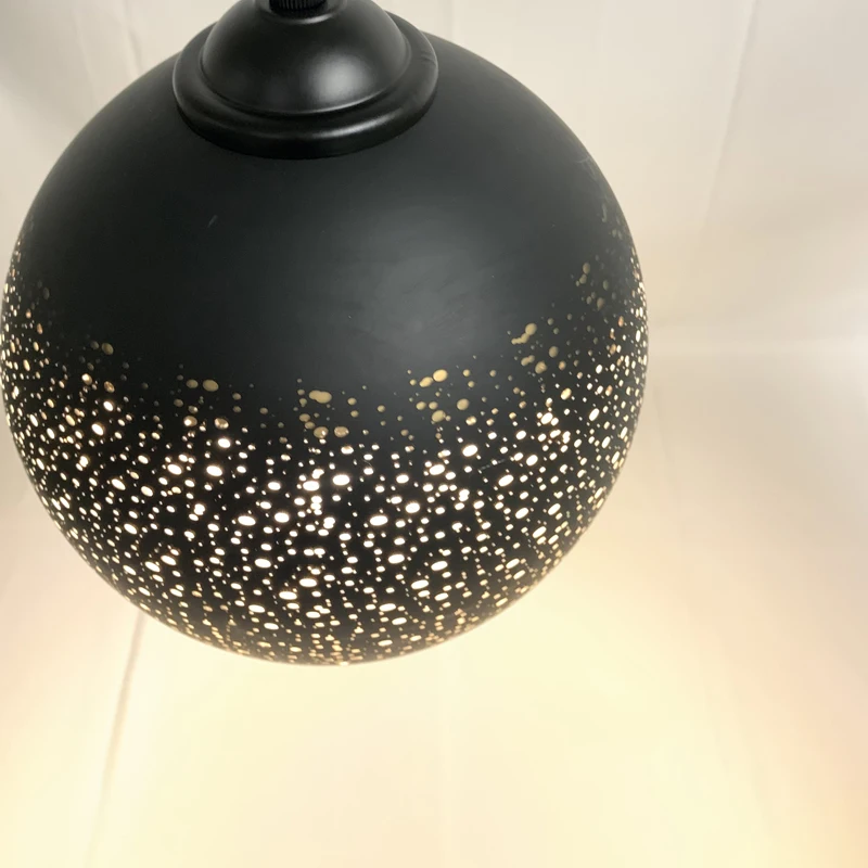 Ретро стеклянная люстра для маленькой гостиной креативная Современная