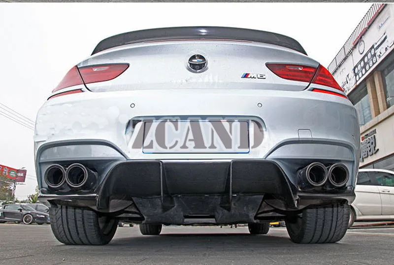 V-образный задний диффузор для BMW F06 F12 F13 M6 Grand Coupe 640i 650i 2014UP | Автомобили и мотоциклы