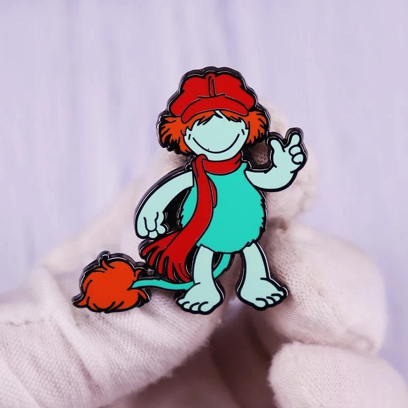 

Cute Funny Boober Fraggle Enamel Pin Badge Cartoon Fraggle Rock Brooch Funny Anime Art Fans Flair Addition Gift Jewelry