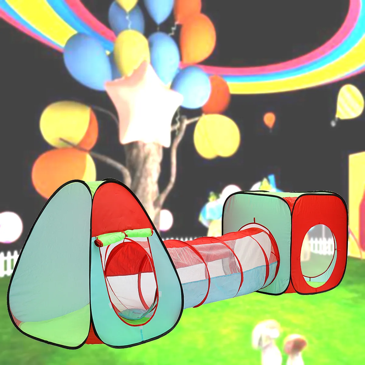 

3Pcs/Set Children's Tent Toy Ball Pool Pool Ball Pit Children Tipi Tents Baby Tents House Large Fordable Baby Ocean Kids teepee