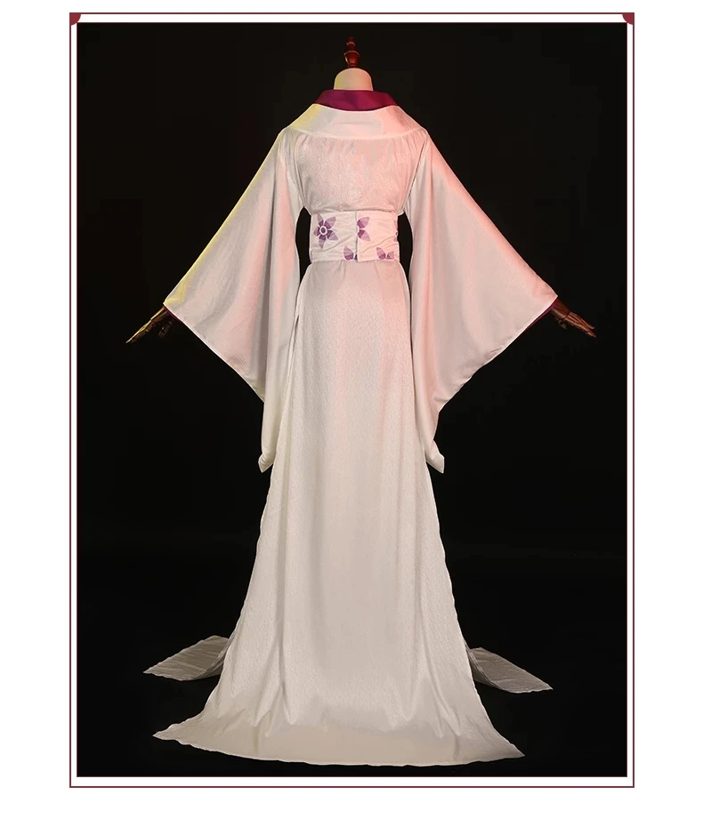 

Disfraz de Anime Demon Slayer: Kimetsu no Yaiba, Kimono con cuello en V para mujer, Araña, madre, Rui, Cosplay, accesorio con ci