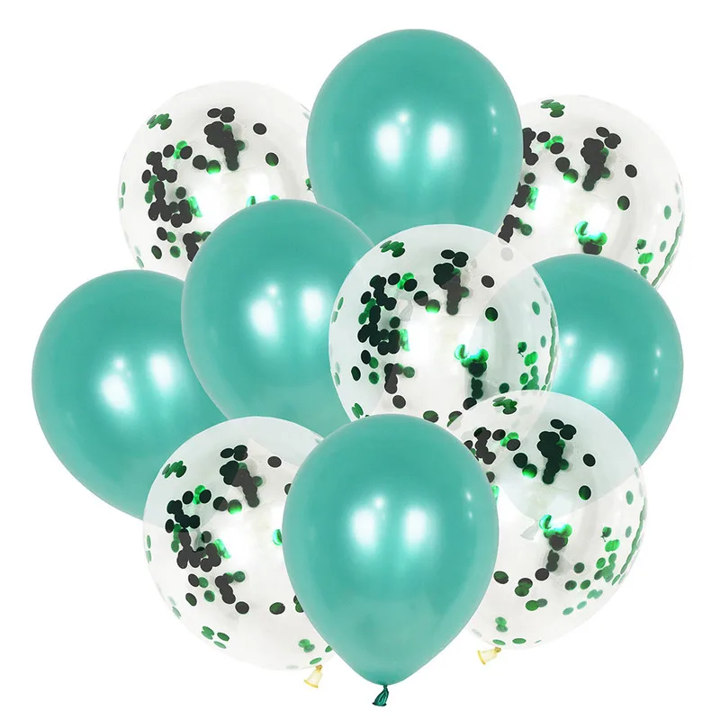 

20pcs 12inch Confetti Latex Balloons Rose Gold Black Decor Globos Wedding Birthday Xmas Party Decoration Baby Shower Supplies