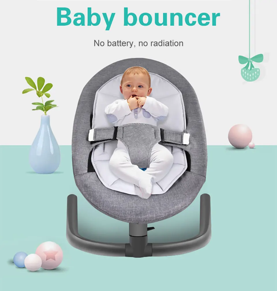 Кресло-качалка IMBABY для новорожденных, детское кресло-качалка, детское кресло-качалка для новорожденных