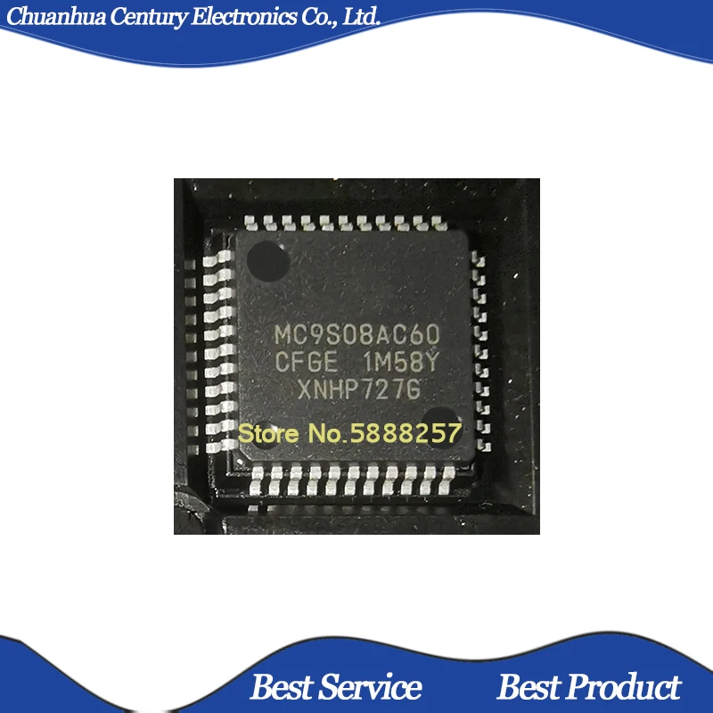 

5 шт. MC9S08AC60CFGE QFP44 Новый и оригинальный в наличии
