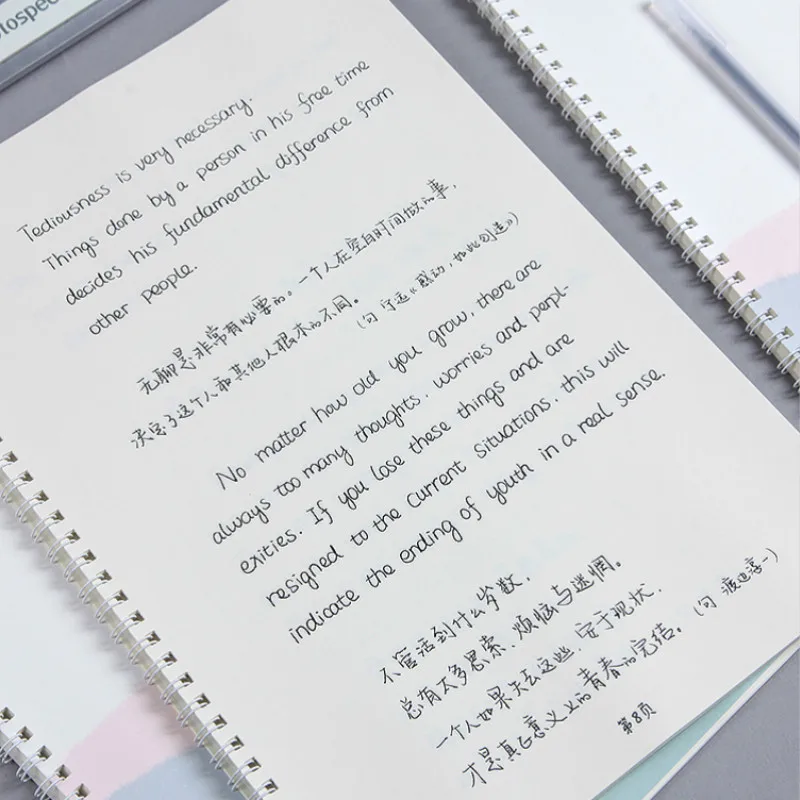 

English Copybook Italian Italics Handwriting English Copybook Children Adult Calligraphy Practice Book School Supplies