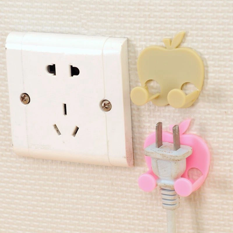 Настенный клейкий держатель для розетки 3 шт. дома и офиса | Дом сад