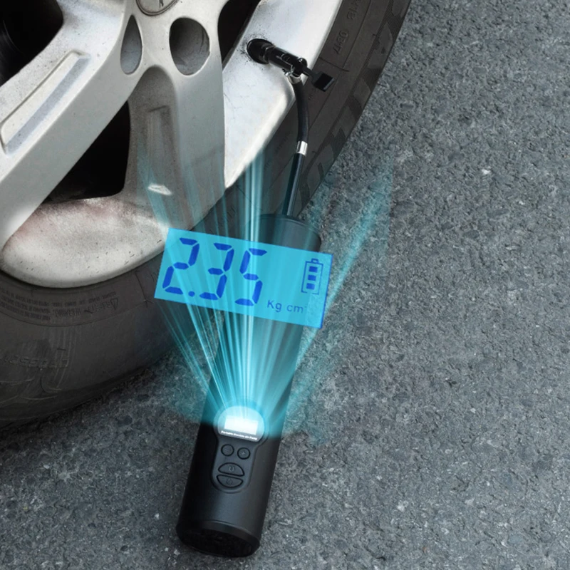 12V 150PSI Rechargeable Air Pump Tire Inflator Cordless Portable Compressor Digital Car Tyre For Bicycle Tires Balls |