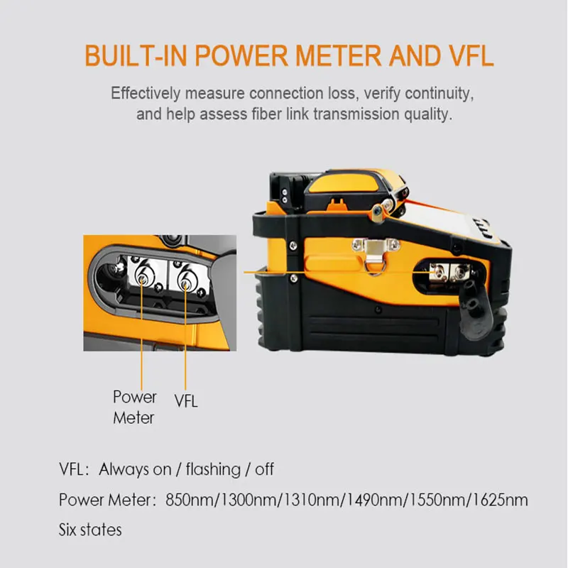 Фотоаппарат SM & MM многоязычный Интеллектуальный оптоволоконный сварочный