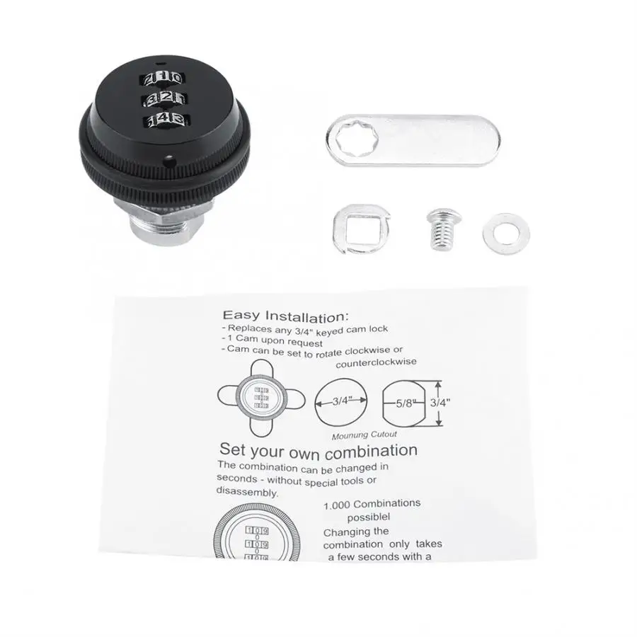 Комбинированная камера с цифровым кодом удобный пароль безопасный замок 0 5 ~ 12 мм