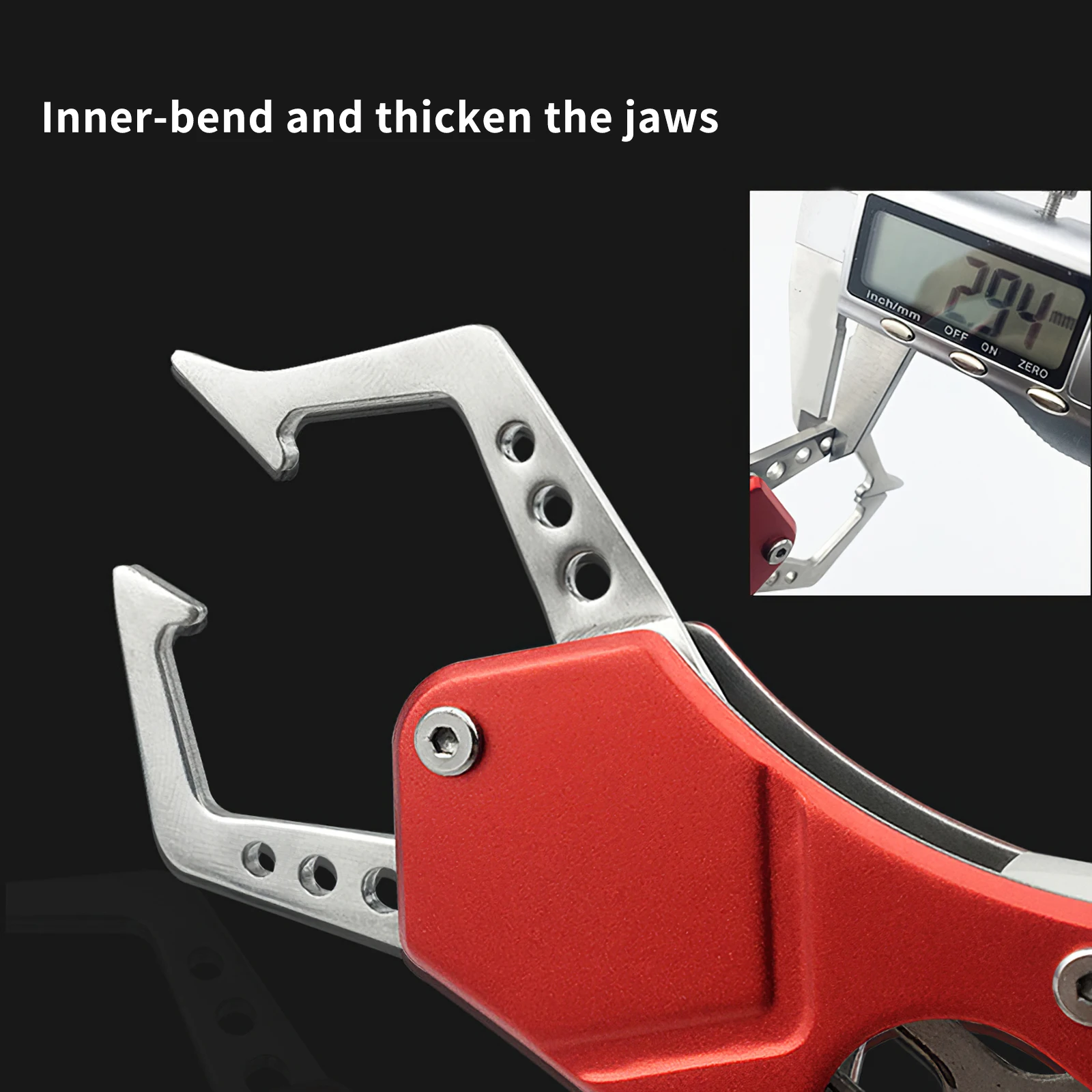

Fish Tackle Fish Lip Pliers Stainless Steel Control Scissor Snip Fishing Grip Pincer Accessory Tool Clip Clamp Cutter Plier