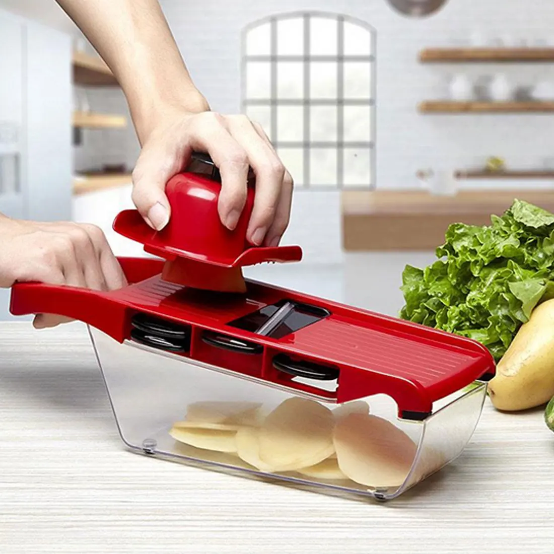 Кухня аксессуары многофункциональная стальное лезвие Картофелечистка