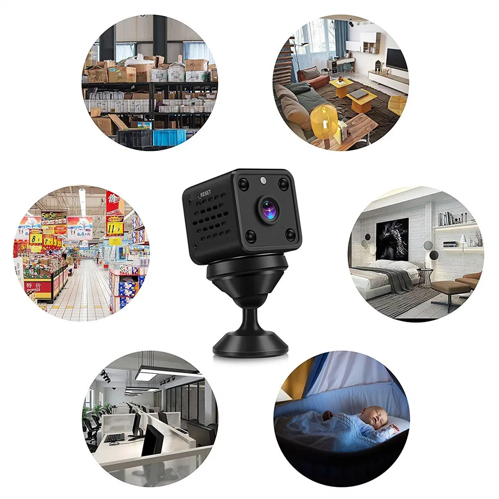 

Mini WiFi Camera HD 1080P Night Vision Security Small Camera Recorder Waterproof Camcorder Remote Monitor Video Micro Camera