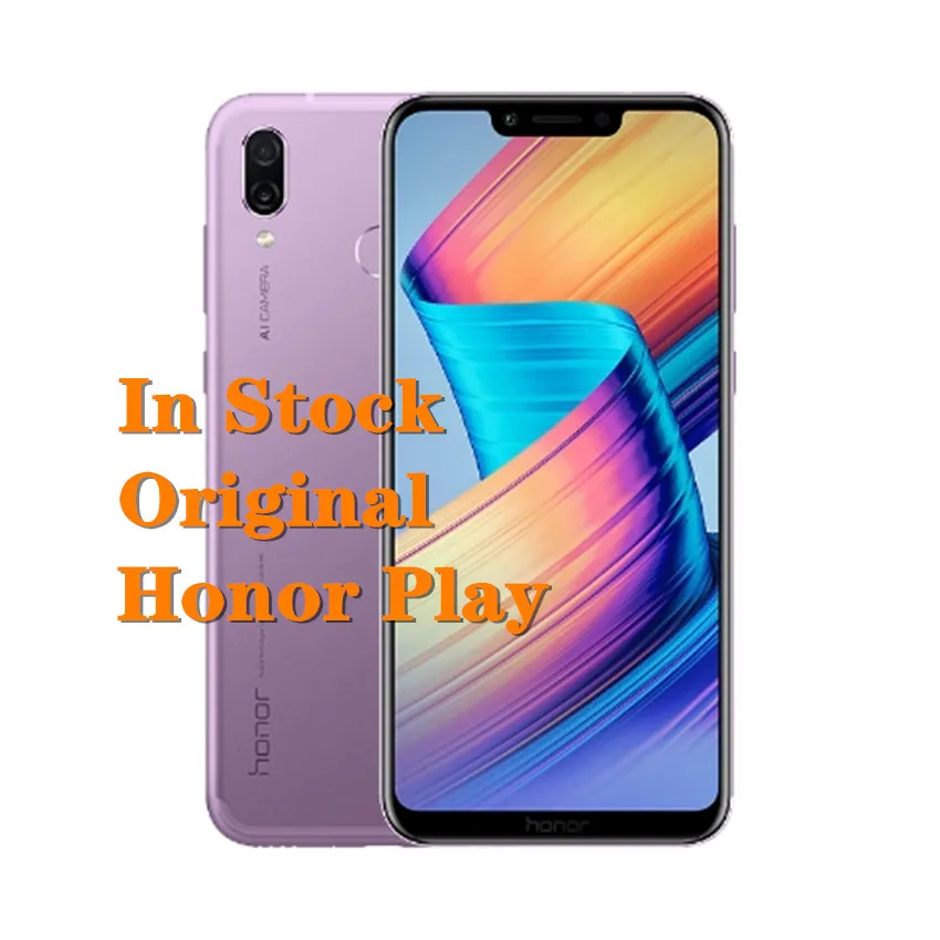 Новинка оригинал HonorPlay 4G мобильный телефон 6 3 дюймов Kirin 970 четыре ядра ГБ ram 128 rom