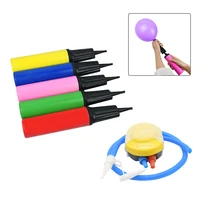 1pc portable plastic balloon pump latex foil balloons inflator tool ballons accessories hand push pumper for home party supplies