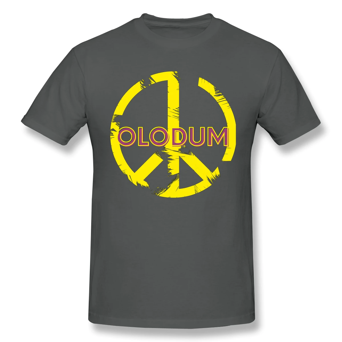 Футболка мужская с символикой мира для тех кто желает между людьми Классическая