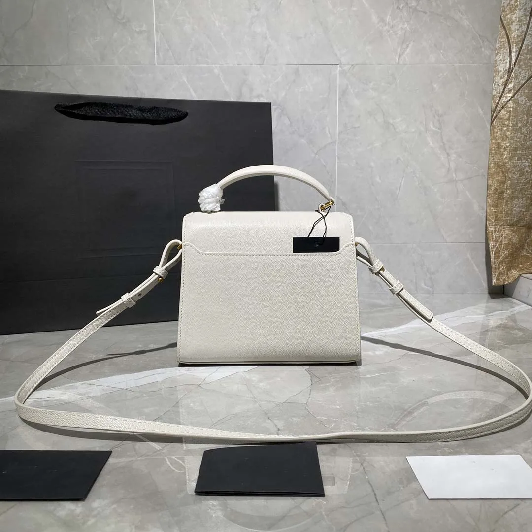 

New Top Luxury Jewelry Ladies Shoulder Bag Designer 100% Genuine Leather 1:1 Quality Ladies Messenger Handbag Small Square Bag