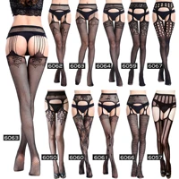 erotic silk stockings medias woman sexy lingerie pantyhose hombre mesh open crotch fishnet panty bottoming lntimate for sex