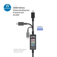 av line intelligent detection charging data line usb charging cable for iphone samsung real time voltage and current monitoring
