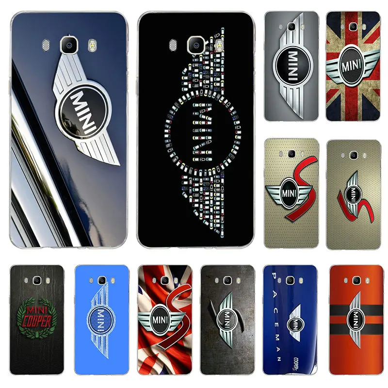 Мягкий ТПУ чехол для телефона с логотипом автомобиля Mini Cooper samsung Galaxy S2 S3 S4 S5 S6 S7 Edge