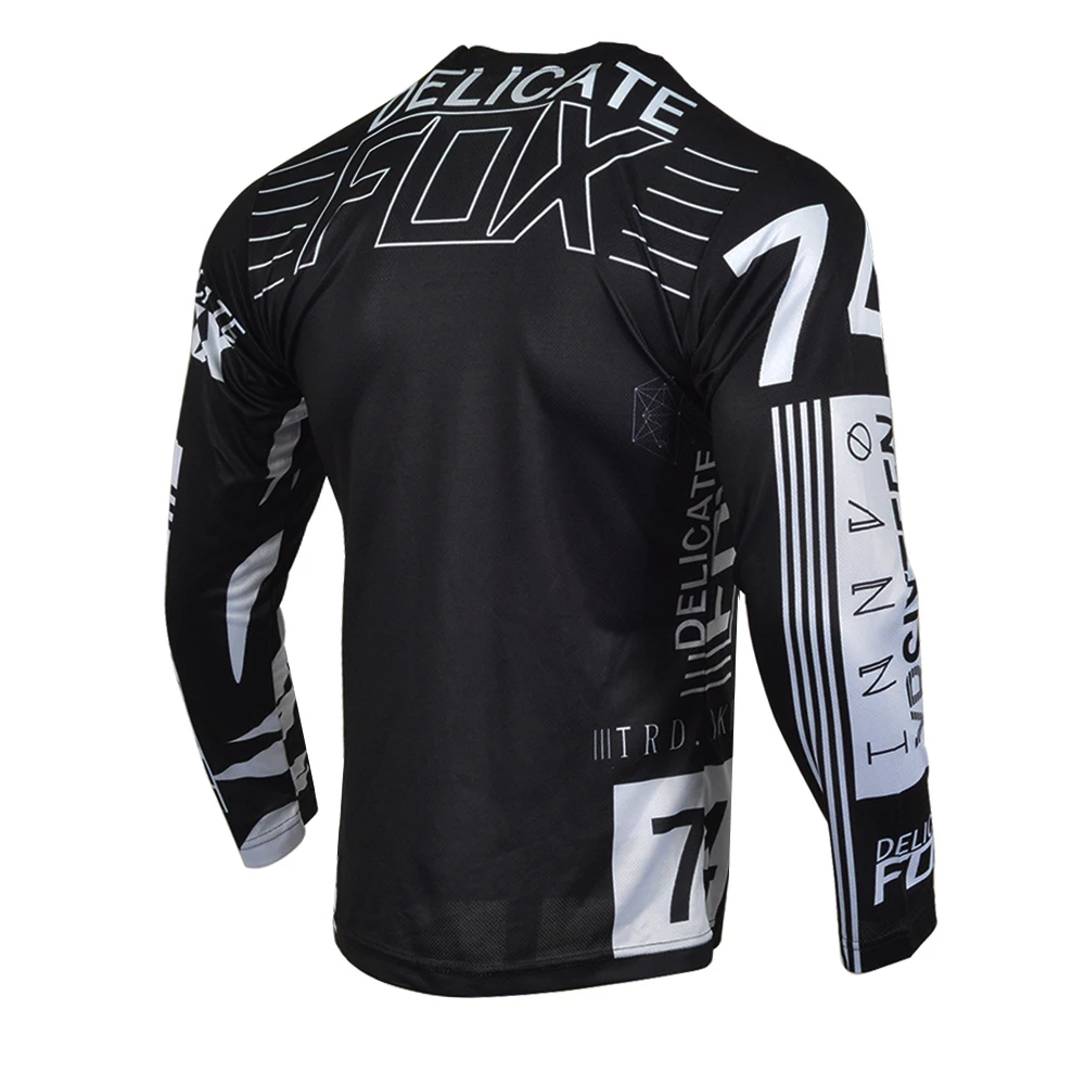 Delicate Fox 360 Flight Jersey Mountain MTB DH MX ATV Offroad Motocross Racing Men's Green T-shirt | Автомобили и мотоциклы