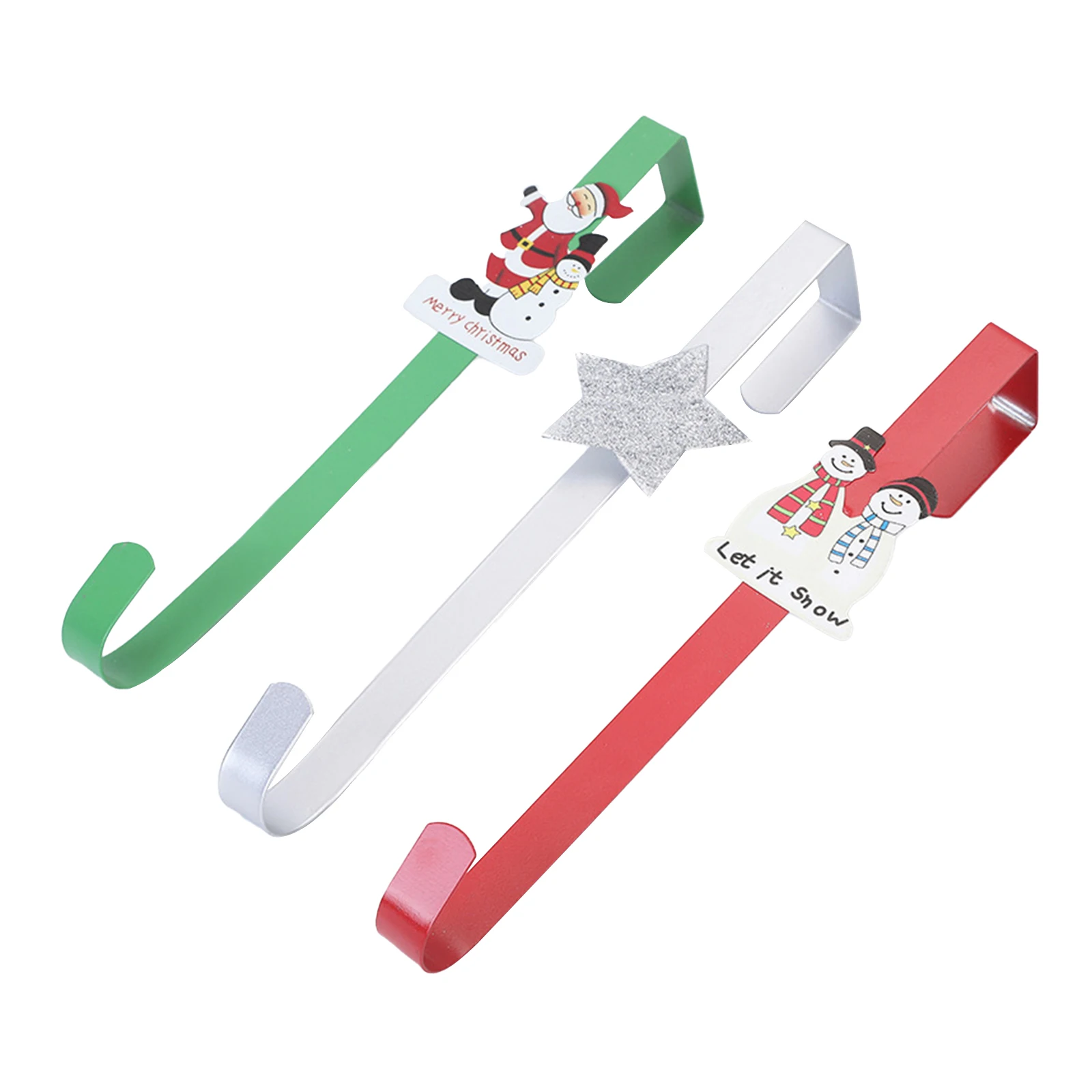 

3 шт., металлические крючки на дверь для одежды