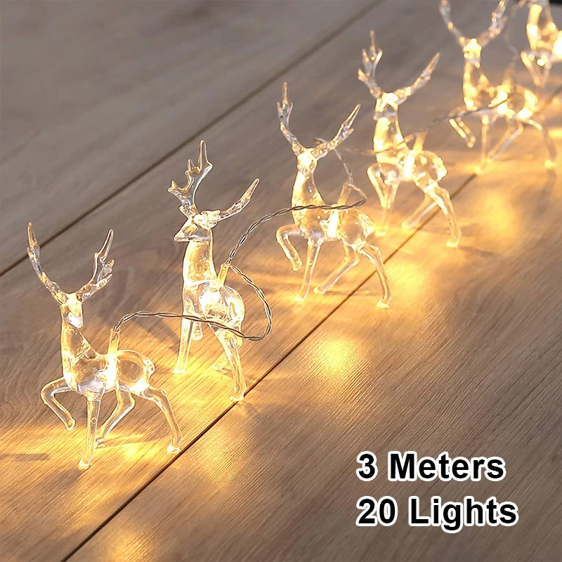 

Christmas Elk Lights Led Courtyard Decorations Suitable For Landscaping JS23