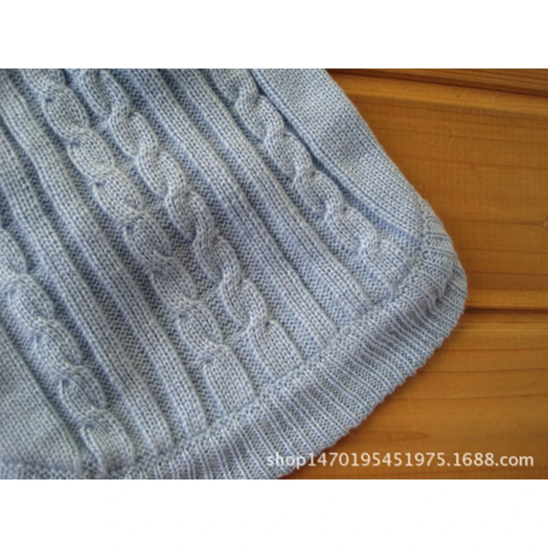 Дешевая теплая зимняя одежда для собак удобный вязаный свитер домашних животных