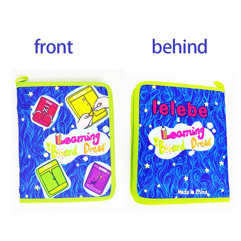 Книга Монтессори книги для детей развивающие игрушки либро платье обучающая