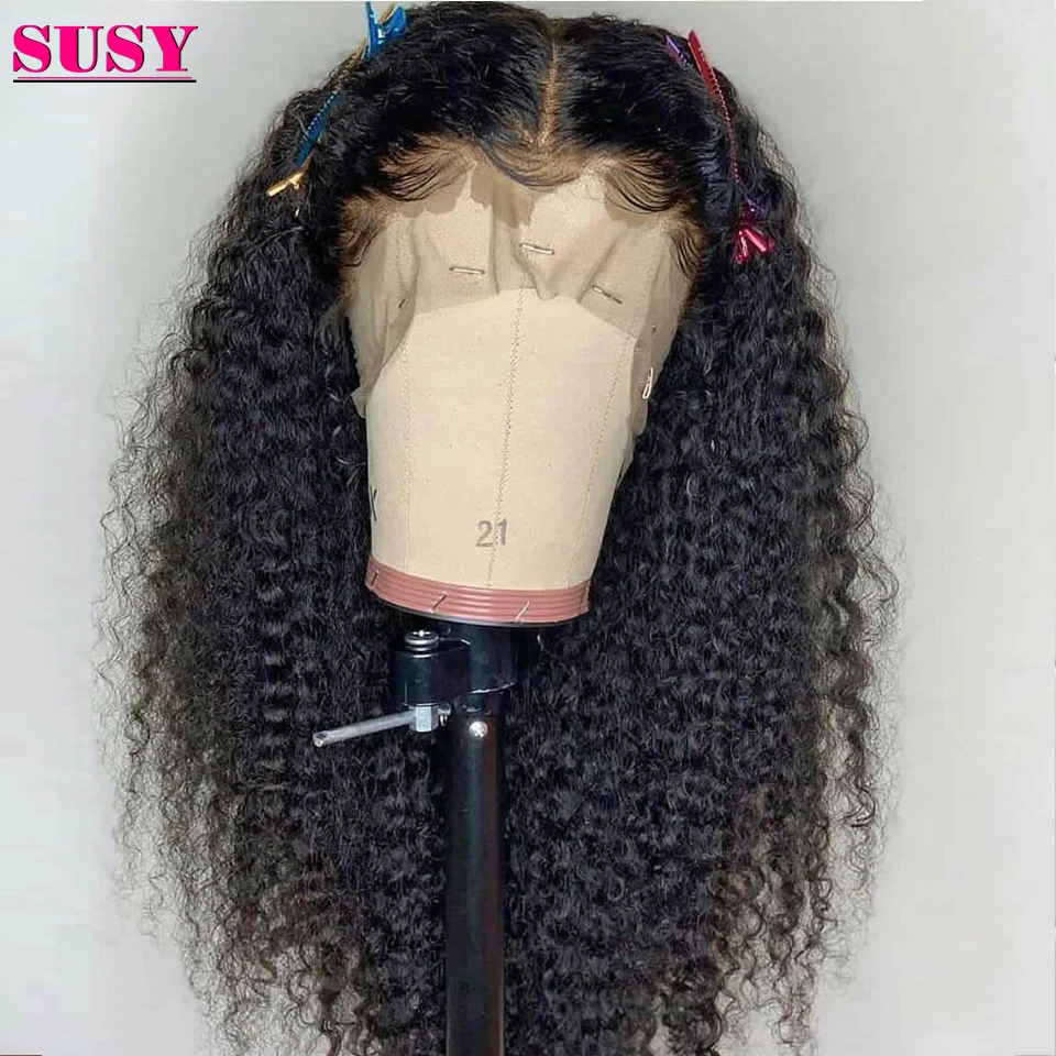 

Парик SUSY с глубокой волной спереди, парик с глубокой волной, парик с застежкой, 30 дюймов спереди, парик с кудрявыми кружевами спереди, парики ...