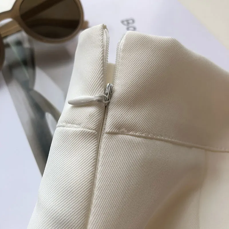 

Summer Fashion Solid Irregular Short Woman Pants Office Lady Suit Pant ZYZ00041