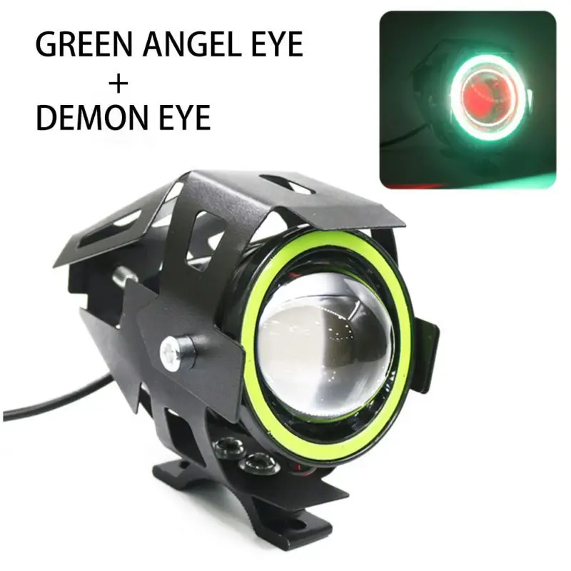 Фара для мотоцикла 2x125 Вт суперъяркая светодиодная фара велосипеда аксессуары