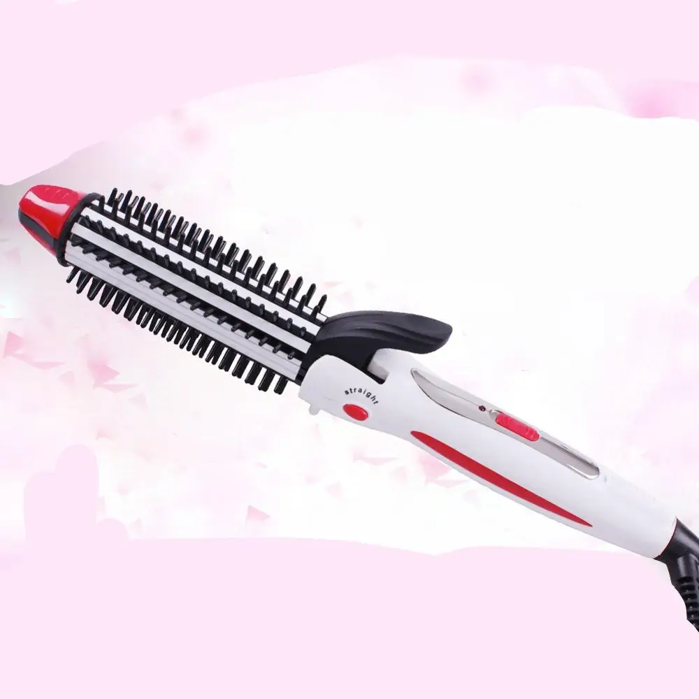 Рулон прямо двойного назначения волосы щипцы для завивки волос 3 в 1 выпрямитель